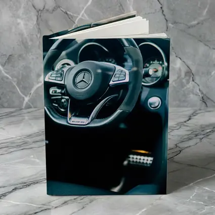 Mercedes AMG Interior Dashboard Cockpit View