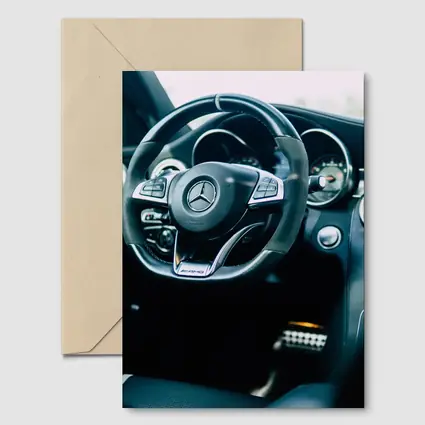 Mercedes AMG Interior Dashboard Cockpit View