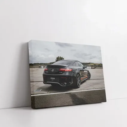 Mercedes AMG E53 Black Coupe Track
