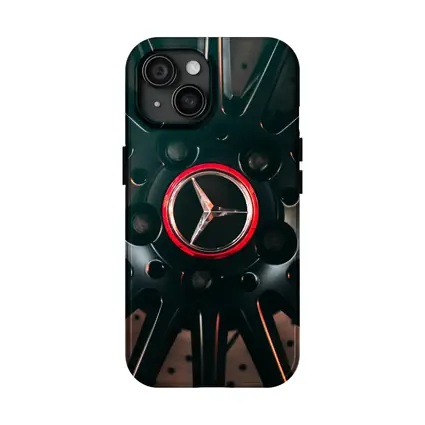 Mercedes AMG Black Wheel Red Brake Calipers