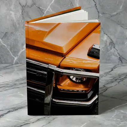 Mercedes G Class Orange Front Close Up