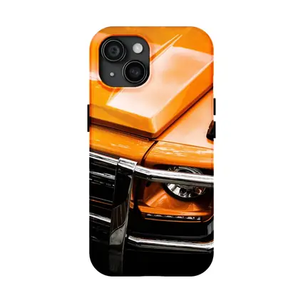 Mercedes G Class Orange Front Close Up