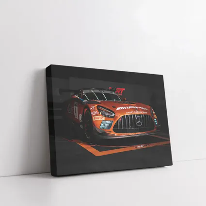 Mercedes AMG GT Race Car Dark Pit