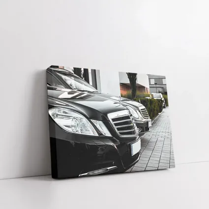Black Mercedes E Class Fleet Street
