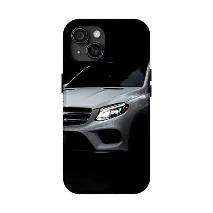 Mercedes GLE Class Silver Dark Background