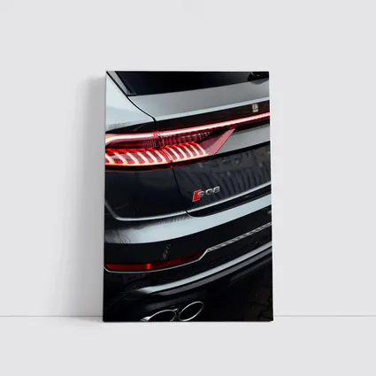 Audi SQ8 Rear Tail Light Close Up