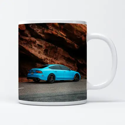 Audi RS7 Blue Sportback Red Rock Canyon