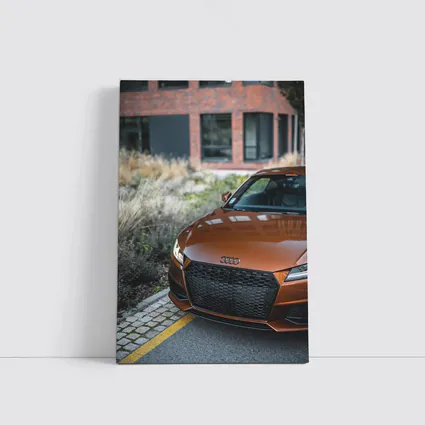 Audi TT Bronze Front Urban Setting
