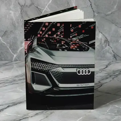 Audi E-Tron Concept Car Dark Exhibition
