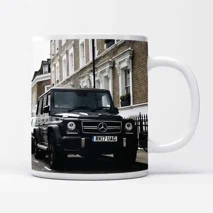 Mercedes G Wagen Black London Street