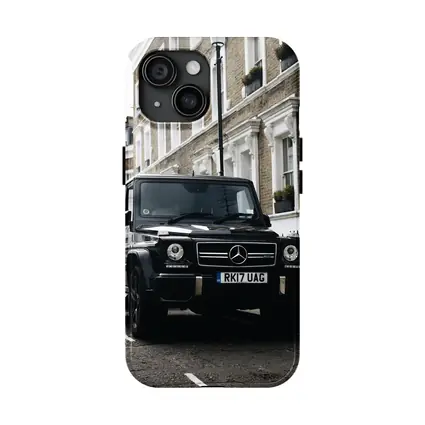 Mercedes G Wagen Black London Street