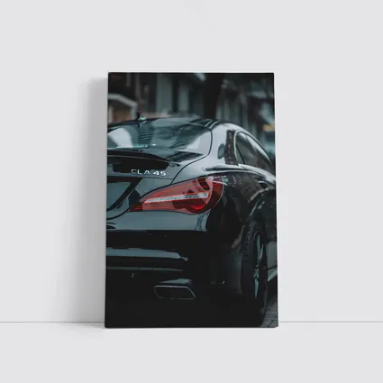 Mercedes CLA 45 Black Urban Street