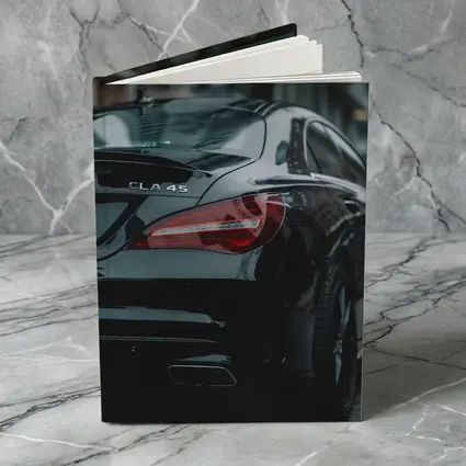 Mercedes CLA 45 Black Urban Street