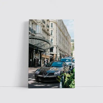 Mercedes SLR McLaren Parked Monaco Street