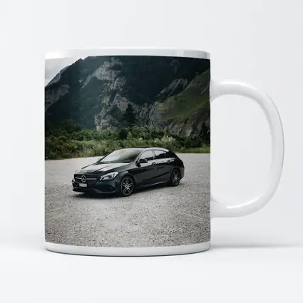 Mercedes CLA Black Mountains Alpine Setting
