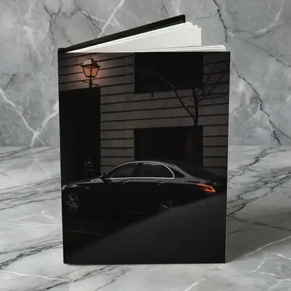 Mercedes E Class Dark City Street Night