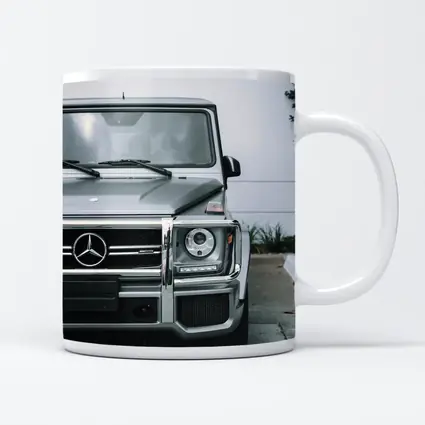 Mercedes G Class AMG Silver Front View