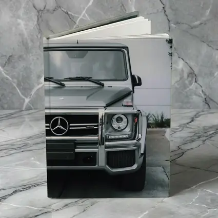Mercedes G Class AMG Silver Front View