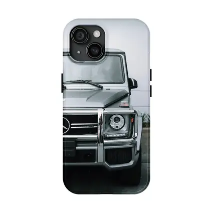 Mercedes G Class AMG Silver Front View