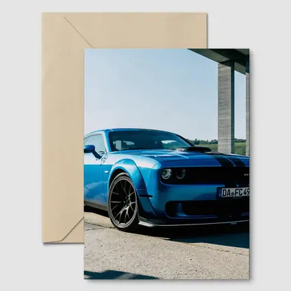 Dodge Challenger SRT Hellcat Blue Street