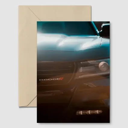 Dodge Charger Front Grille Dark Moody
