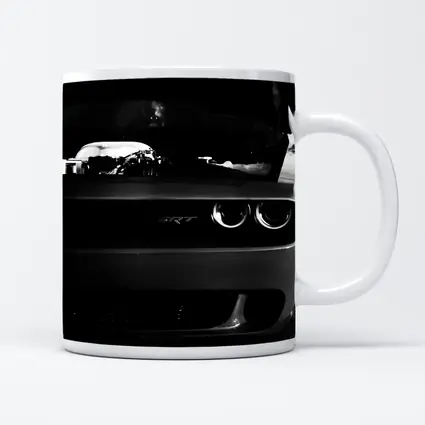Dodge Challenger SRT Black and White