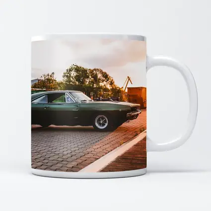 Dodge Charger Classic Muscle Car Sunset