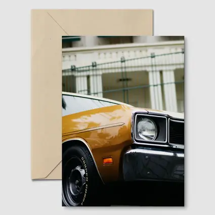 Dodge Charger Classic Muscle Car Street Shot