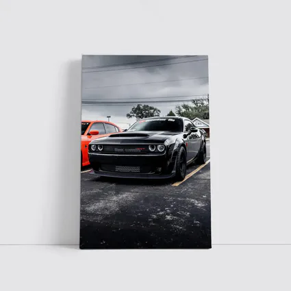 Dodge Challenger SRT Demon Parking Lot