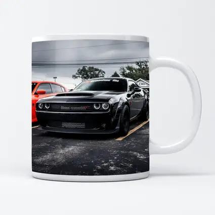 Dodge Challenger SRT Demon Parking Lot