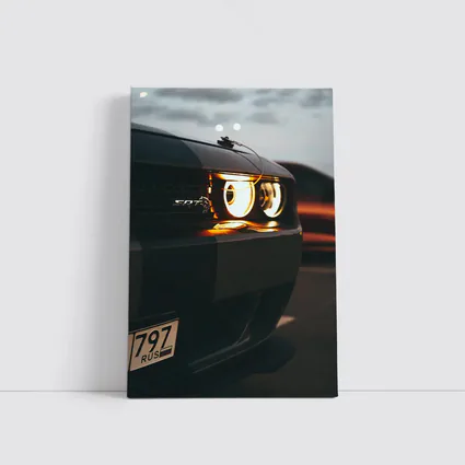 Dodge Challenger SRT Dark Street Night