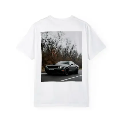 Dodge Challenger Dark Gray Road Drive