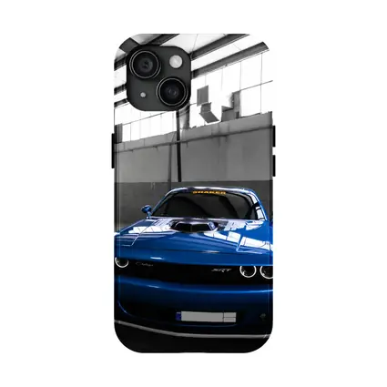 Dodge Challenger SRT Shaker Blue Garage