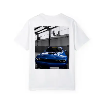 Dodge Challenger SRT Shaker Blue Garage