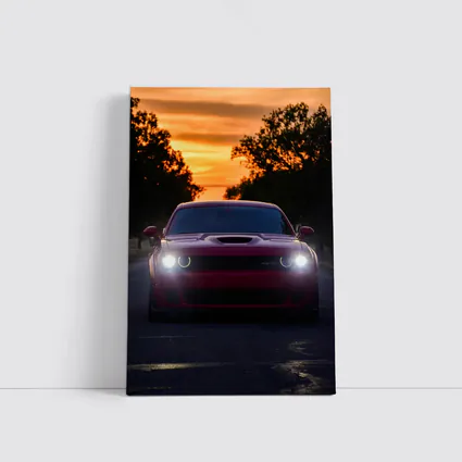 Dodge Challenger SRT at Sunset Road
