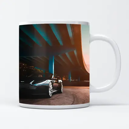 Aston Martin DB11 Under Urban Bridge Sunset