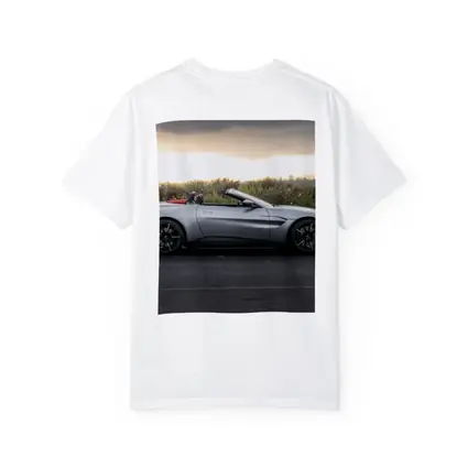 Aston Martin Vantage Roadster Silver Side Profile
