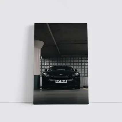 Aston Martin DB11 Black Parking Garage
