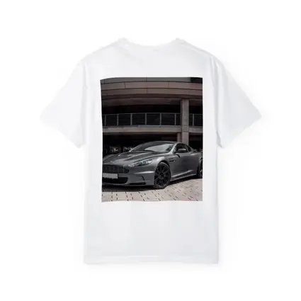 Aston Martin DBS Gray Urban Architecture Background