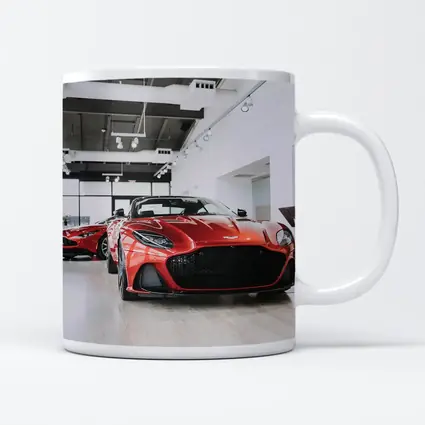 Aston Martin DBS Superleggera Red Showroom