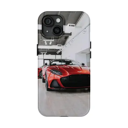 Aston Martin DBS Superleggera Red Showroom