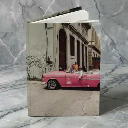 Pink Chevrolet Classic Convertible Havana Street