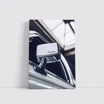 Cadillac Chrome Side Mirror Classic Car