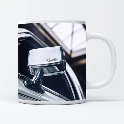 Cadillac Chrome Side Mirror Classic Car