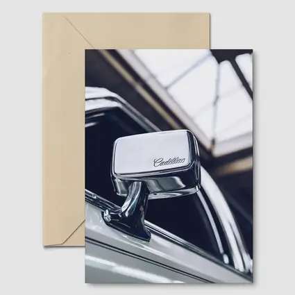 Cadillac Chrome Side Mirror Classic Car