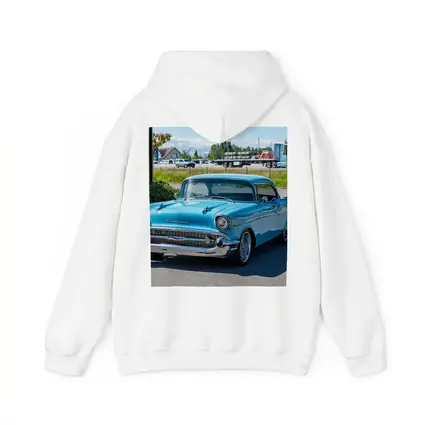 1957 Chevrolet Bel Air Classic Blue Car