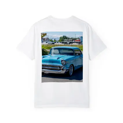 1957 Chevrolet Bel Air Classic Blue Car