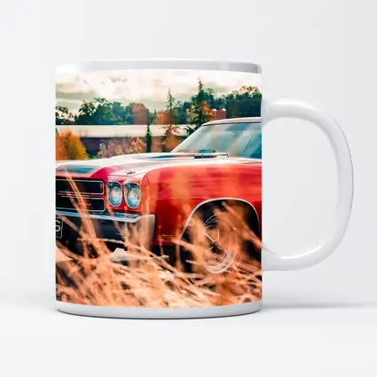 Chevrolet Chevelle SS Red Muscle Car