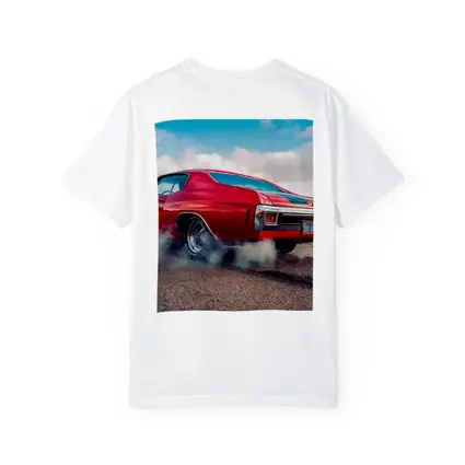 Chevrolet Chevelle SS Burnout Red Muscle Car