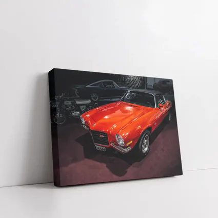 Chevrolet Camaro Z28 Orange Classic Muscle Car